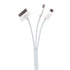 AussieSuperStore Homeware Supplies 3 in 1 USB Charger Cable Adapter 3 in 1 USB Charger Cable Adapter | Car iPhone Android Accessories CB3IN1ADAPCABWHI
